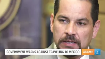 Government continues to warn against travel to Mexico