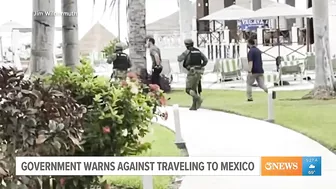 Government continues to warn against travel to Mexico