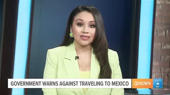 Government continues to warn against travel to Mexico