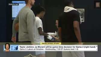 Woj's update on Ja Morant's status for Game 2 | NBA Today