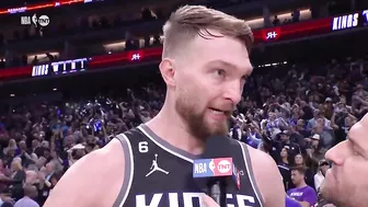 Domantas Sabonis Talks Draymond Incident, Game 2 Win, Postgame Interview