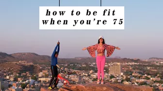 BMX DADU INDIA | 75-YEARS-OLD PERFORMS YOGA ON BMX CYCLE AT THE TOP OF 500-FT HIGH MOUNTAIN #myindia