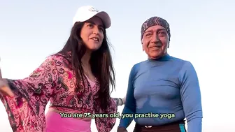 BMX DADU INDIA | 75-YEARS-OLD PERFORMS YOGA ON BMX CYCLE AT THE TOP OF 500-FT HIGH MOUNTAIN #myindia