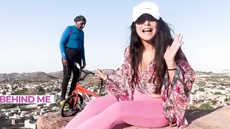 BMX DADU INDIA | 75-YEARS-OLD PERFORMS YOGA ON BMX CYCLE AT THE TOP OF 500-FT HIGH MOUNTAIN #myindia