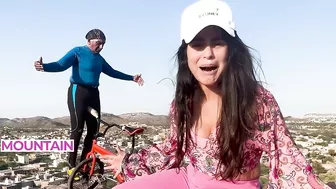 BMX DADU INDIA | 75-YEARS-OLD PERFORMS YOGA ON BMX CYCLE AT THE TOP OF 500-FT HIGH MOUNTAIN #myindia