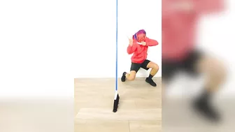 HOW IS THIS POSSIBLE ???????? #shorts *AWESOME* Magic Broom Dance | TikTok By LankyBox