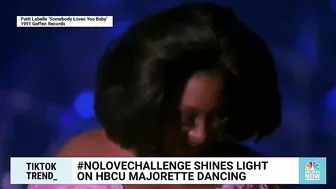 TikTok’s ‘No Love Challenge’ shines a light on HBCU majorette dancing