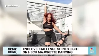 TikTok’s ‘No Love Challenge’ shines a light on HBCU majorette dancing