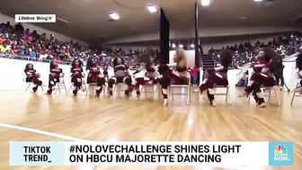 TikTok’s ‘No Love Challenge’ shines a light on HBCU majorette dancing