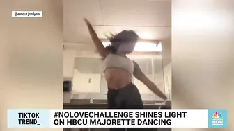 TikTok’s ‘No Love Challenge’ shines a light on HBCU majorette dancing