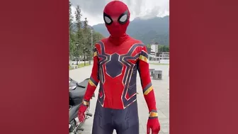 karate Spider Man rescues Spider Girl ???? #shorts TikTok