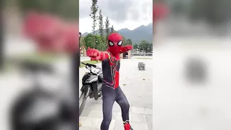 karate Spider Man rescues Spider Girl ???? #shorts TikTok