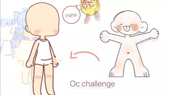 The oc challenge but it’s from TikTok ????✨( Gacha club )