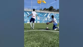 #freekick challenge pour nos U17 ???????? #om #shortfootball #football #skills