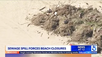 250,000-gallon sewage spill closes Long Beach coastal beaches