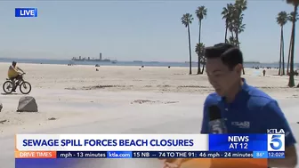 250,000-gallon sewage spill closes Long Beach coastal beaches