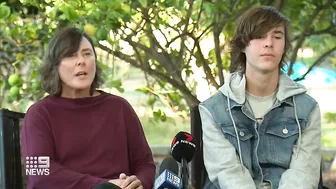 Mum and son recount plane crash into ocean at WA beach | 9 News Australia