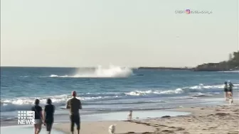 Mum and son recount plane crash into ocean at WA beach | 9 News Australia