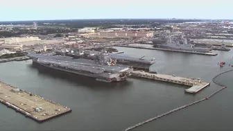 Carrier Air Wing 7 returns to Norfolk, Virginia Beach