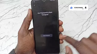 Instagram per fingerprint lock kaise lagaen | how to set fingerprint lock in Instagram/finger lock