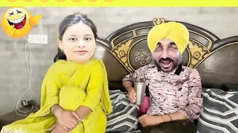 Instagram ਤੇ ਭਾਬੀ???? ਭਗਵੰਤ ਮਾਨ ਦਾ ਤਲਾਕ???? bhagwant maan his wife most funny video part 6???? Punjabi fun