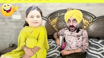 Instagram ਤੇ ਭਾਬੀ???? ਭਗਵੰਤ ਮਾਨ ਦਾ ਤਲਾਕ???? bhagwant maan his wife most funny video part 6???? Punjabi fun