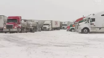 Travel warnings remain in effect as Sask. snowstorm tapers off