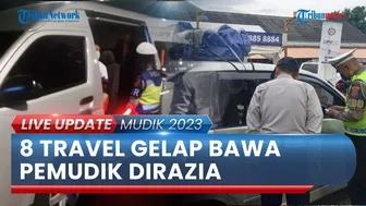 Travel Gelap Masih Marak, Aparat Gabungan Razia 8 Travel di Sukabumi yang Bawa Penumpang Mudik