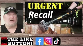 2.2 Million Tools Recalled! (DeWALT, Craftsman & Stanley)