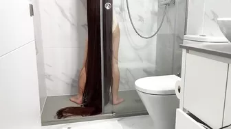 Look at it! How long does it take to wash 270 cm of hair (PREVIEW)