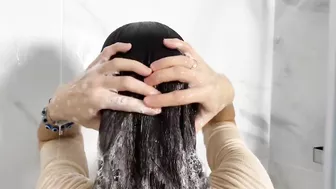 Look at it! How long does it take to wash 270 cm of hair (PREVIEW)