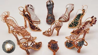 10 models of high heels I ever made | pendant #jewelry #ideas #diy #design @LanAnhHandmade