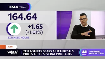 Tesla stock rises on Model S, Model X price hikes