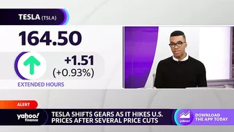 Tesla stock rises on Model S, Model X price hikes