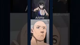 Anime VS Reddit The rock reaction meme Pretty Girl demon slayer