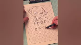 Sketching Genshin Impact so cute #drawsoeasyanime #shorts #shortstrending #shortsviral #anime