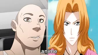 Rangiku Matsumoto from Bleach vs reddit | anime vs reddit | the rock reaction meme