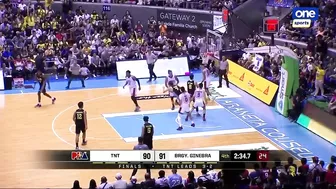 TNT-Ginebra Game 6 finish | Honda S47 PBA Governors' Cup