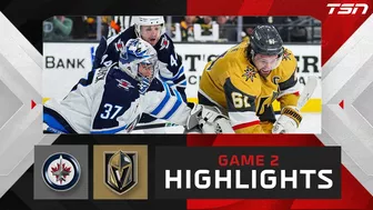 HIGHLIGHTS: Game 2 -- Winnipeg Jets vs. Vegas Golden Knights