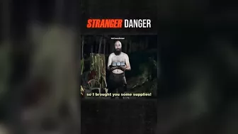 Stranger Danger in survival games #shorts