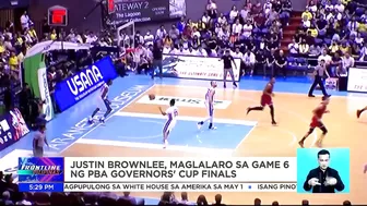 Justin Brownlee, maglalaro sa game 6 ng PBA Governors' Cup finals | Frontline Pilipinas