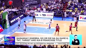 Justin Brownlee, maglalaro sa game 6 ng PBA Governors' Cup finals | Frontline Pilipinas