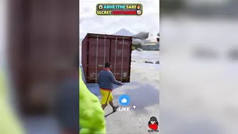 SECRET CONTAINER????KI BARISH HOGAI????????????#gta5 #short #gaming #games #gtav #youtubeshorts