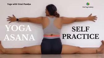 21/04/2023 Yoga Poses | My today’s Self practice | Yoga with Urmi Pandya