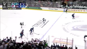 Avalanche's Alexandar Georgiev Stretches Out To Keep Game Tied With Unbelievable, 3-On-1 Save