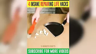 4 INSANE REPAIRING LIFE HACKS #shortvideo #shorts #video #tiktok @5MinuteCraftsDIY #lifehacks