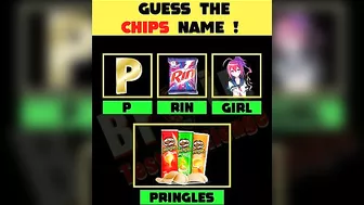 Guess Challenge : Guess The Chips Name ! | Guess Puzzles for IQ Test | #shorts #viral #paheliyan