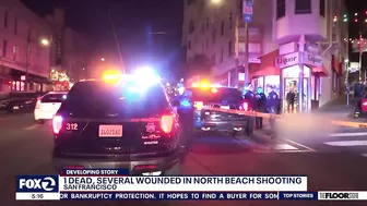 1 dead, 4 wounded in shooting outside of a North Beach strip club