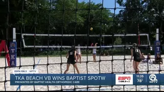 Kings Academy Beach Volleyball wins Baptist