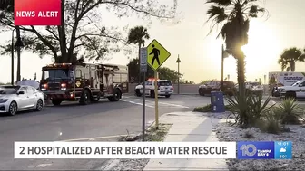 1 man, girl rescued from St. Pete Beach incident, deputies say